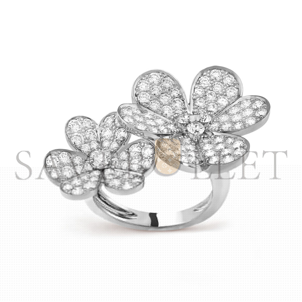 VAN CLEEF ARPELS FRIVOLE BETWEEN THE FINGER RING VCARB67500